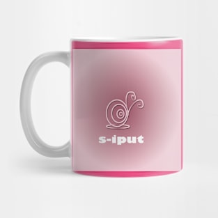 slug ping design Mug